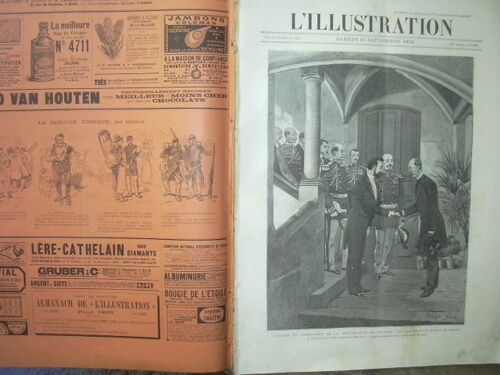 Voyage Du Président De La République En Savoie : La Visite Du Roi De Grèce À M. Carnot