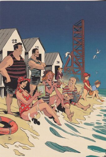 Carte Postale Blier Frédéric Festival Bd La Seyne Sur Mer 2017 (La Parole Du Muet)