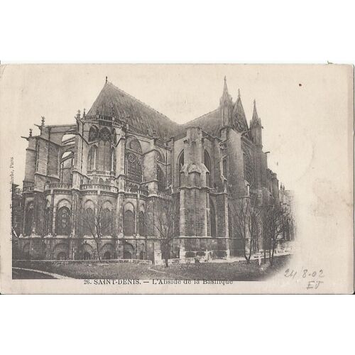 Saint - Denis - L'abside De La Basilique
