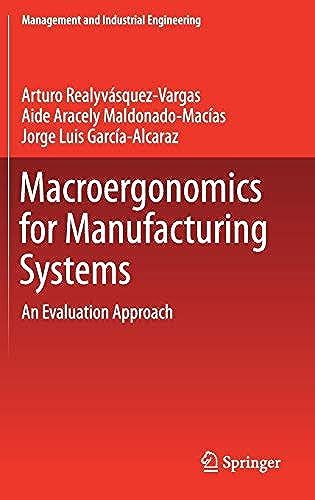 Macroergonomics For Manufacturing Systems