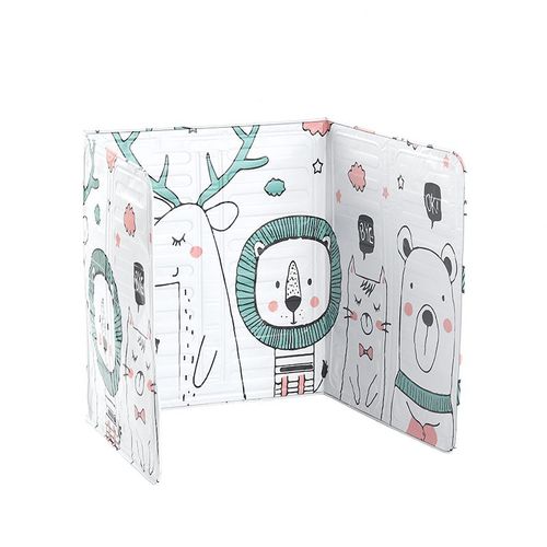 Écran Anti-Éclaboussures Pliable En Aluminium,Outil De Cuisine,Déflecteur De Cuisinière À Gaz,Plaque De Poêle À Frire,Écran De Protection Contre Les Éclaboussures D'huile,Access - Type Animal World #B