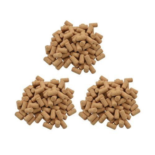 300Pcs Bouchons de Bois Droits Bouchon de Vin Bouchon de Bouteille En Bois Bouchons de Bouteilles de Vin de Type Cône Bouchons de Bouteilles de BiÈRe Bouchon D'ÉtanchÉItÉ