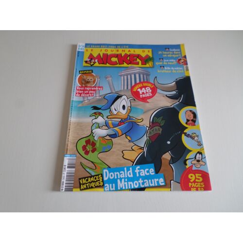 Le Journal De Mickey Annee 2018 - N° 3453 / 3454