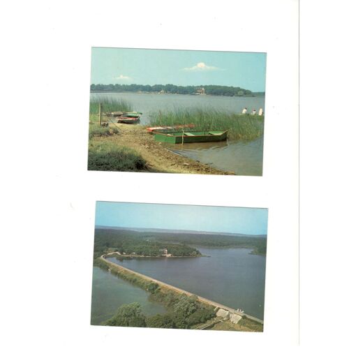 2 Cartes Etang De Vaux + Château Chinon