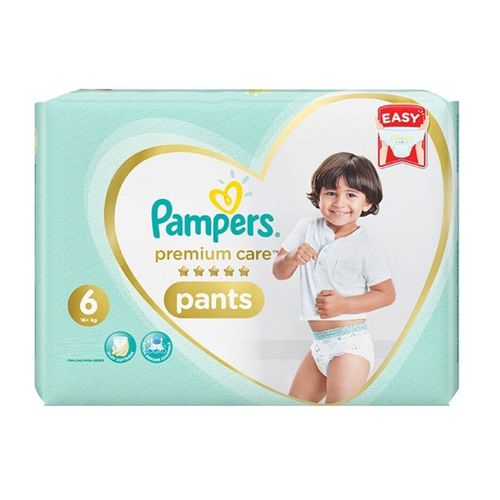 Pack 31 Couches Pampers Premium Care Pants Taille 6 (16 Kg Et +)