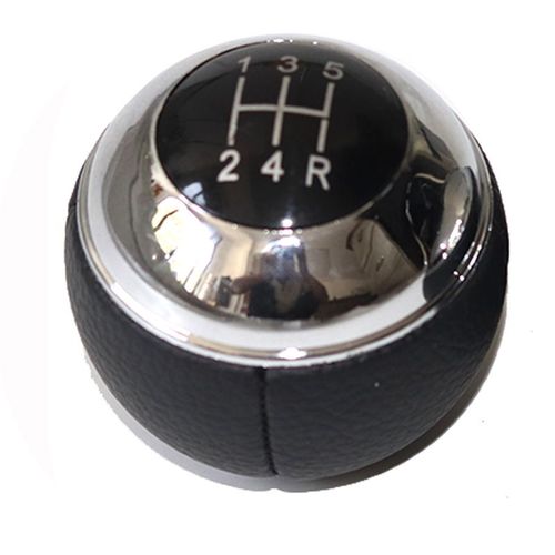 Pommeau De Levier De Vitesse En Cuir Chromé, 5/6 Vitesses, Pour Mini R50 2000 ¿ 2006 Cabrio R52 2002 ¿ 2008