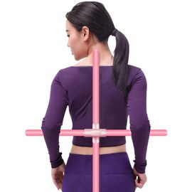 Bâton De Yoga Multifonctionnel, Ensemble De Pôles De Yoga, Ouvre-Épaule Durable Droit Pour Diverses Personnes, Adolescents, Étudiants Adultes