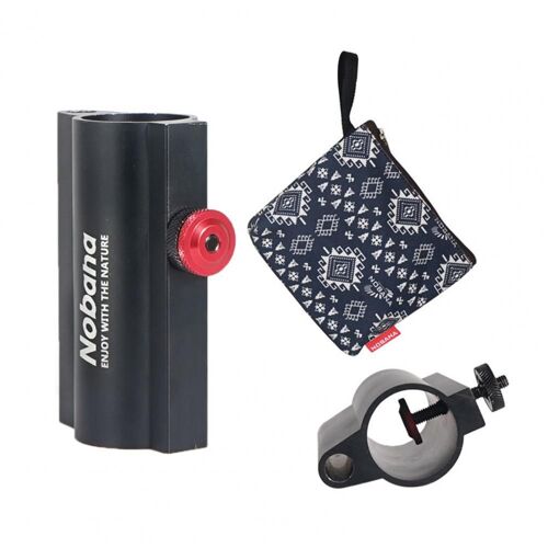 Pôle De Bâche À Écrou Compact Et Détachable, Accessoire Pratique, Tube Fixe, Fournitures De Camping, Support De Tige D'auvent, Porte-Tige De Tente