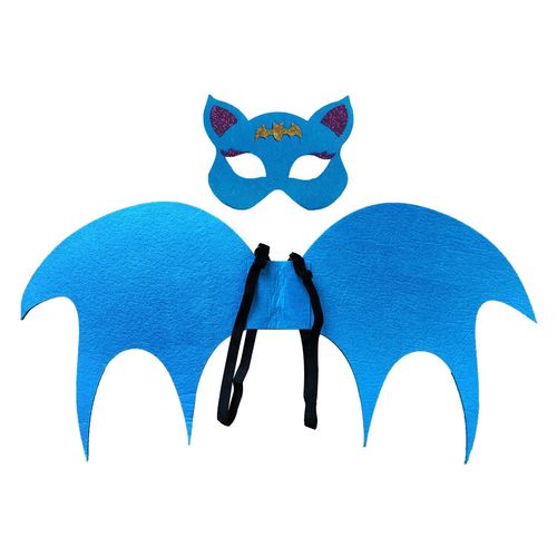 Déguisement De Chauve-Souris Et Ailes De Vampire Pour Enfant, Déguisement De Démon À Bretelles Artificiel Astiques, Accessoires De Ixd'halloween
