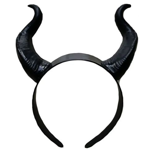 Cornes De Sorcière Et De Démon Reine Noire Pour Femme, Pièce De Sauna, Cosplay Animal, Antilope, B¿Uf, Coiffe Safgirl, Costume De Fête D'halloween, Groupe De Sauna