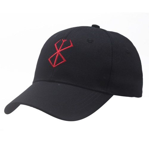 Casquette Brodée Berserk Anime Pour Cosplay, Pare-Soleil De Baseball Réglable, Chapeau De Dehors En Plein Air, Accessoire De Costume