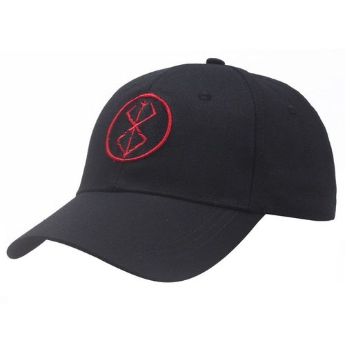 Casquette Brodée Berserk Anime Pour Cosplay, Pare-Soleil De Baseball Réglable, Chapeau De Dehors En Plein Air, Accessoire De Costume