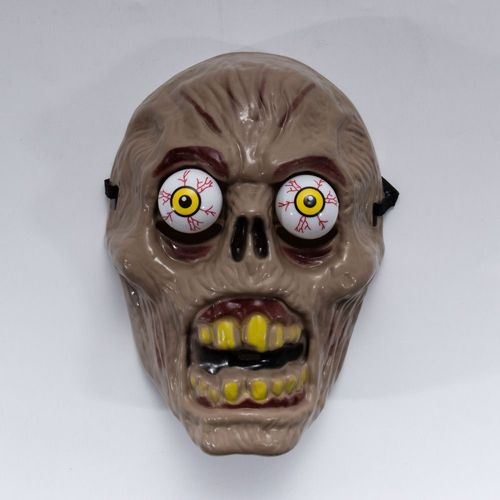 Masque D'horreur Zombine, Vampire, Clown, Tête De Mort, Cosplay, Plastique, Yeux Mobiles, Joker, Halloween, Carnaval, Ix, Accessoires De Costume