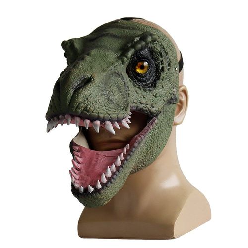 Couvre-Chef Dinosaure Horreur Pour Enfants Maks Cosplay Enfants Effrayant Dragon À Bouche Ouverte, Masque En Latex | Accessoires De Costume De Fête D'halloween