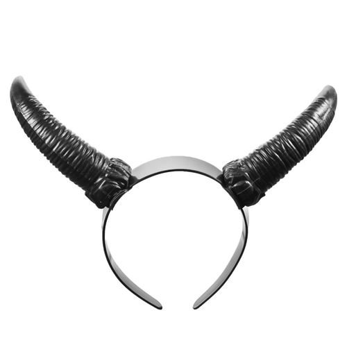 Cornes De Sorcière Et De Démon Reine Noire Pour Femme, Pièce De Sauna, Cosplay Animal, Antilope, B¿Uf, Coiffe Safgirl, Costume De Fête D'halloween, Groupe De Sauna