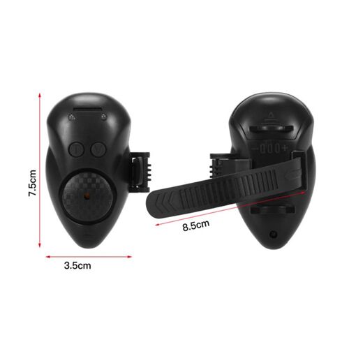 Canne Électrique Acousto-Optique Pour Pêche De Nuit À La Carpe, Flash Lumineux, Indicateur De Morsure, Alerte De Vibration
