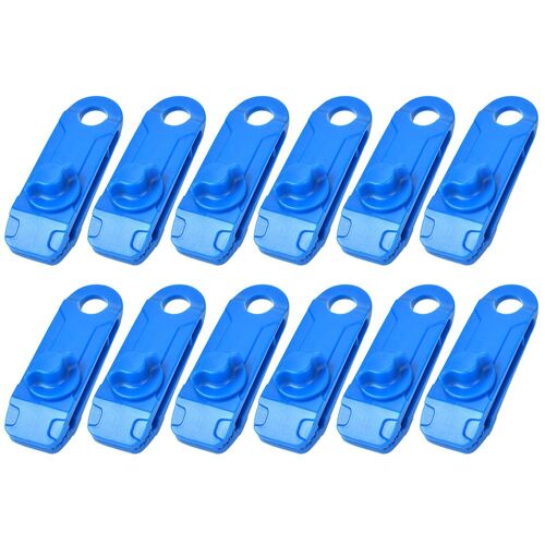 Lot De 12 Clips De Randonnée Pour Tente, Ancre Pour Camping En Plein Air, Serre-Crochet Pour Auvent, Facile À Transporter, Portable, Pêche En Plein Air