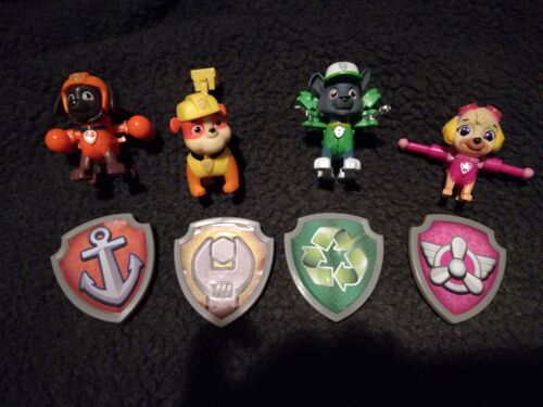 Paw Patrol - 6024060 - Pack de 3 Figurines Sac à Dos Transformable 1 - La Pat' Patrouille