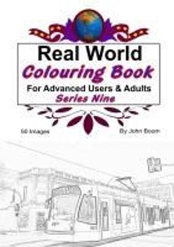 Real World Colouring Books Series 9