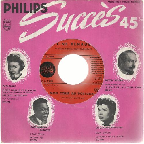 Mon Coeur Au Portugal (Jean Yanne - Louis Gasté) / Buona Sera (Louis Gasté - Carl Sigman - Peter De Rose)