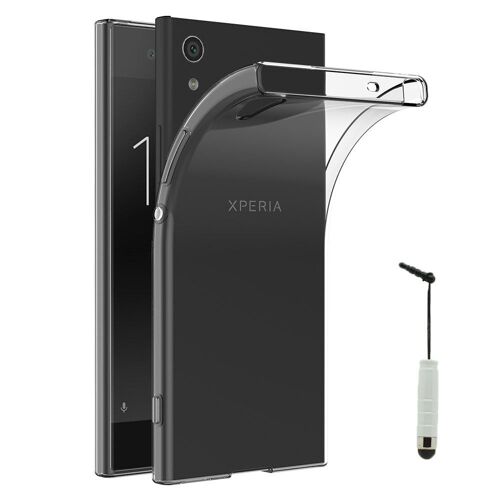 Coque Silicone Pour Sony Xperia XA1 Ultra 6.0" gel UltraSlim et Ajustement parfait - TRANSPARENT + mini Stylet