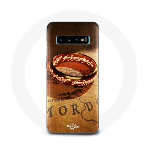Coque Pour Samsung Galaxy S10 Edge Le Seigneur Des Anneaux Les Anneaux De Pouvoir The Lord Of The Rings