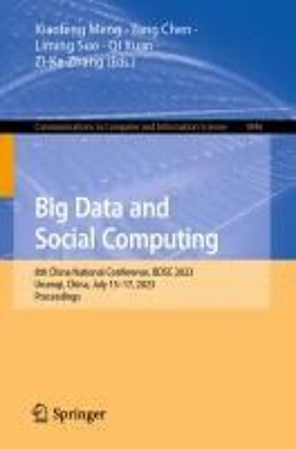 Big Data And Social Computing
