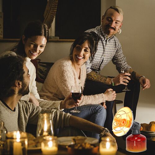 Chauffage À Gaz Portable, Mini Réchaud D'extérieur Pour Patio, Voyage, Randonnée, Camping, Tente, Réchaud Pour L'hiver