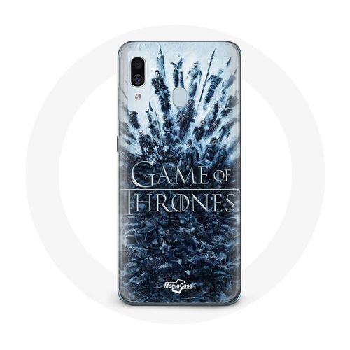 Coque Pour Samsung Galaxy A30 Game Of Thrones Saison 8 Episode 1 Le Trône De Fer Personnages Logo Gris