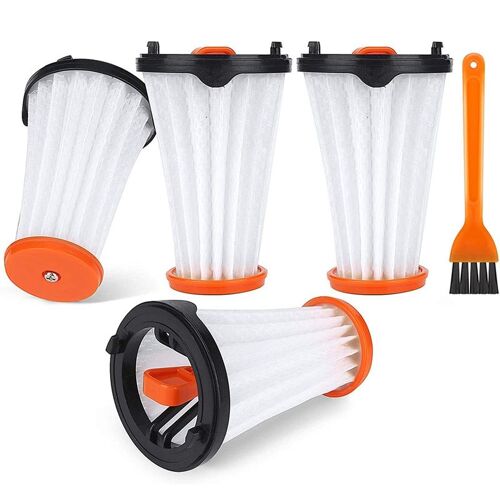 Filtres de remplacement pour aspirateurs AEG/électrolyx Rapido et Ergorapido, AEG AEF 144, 4 pièces, EF144 May06103136