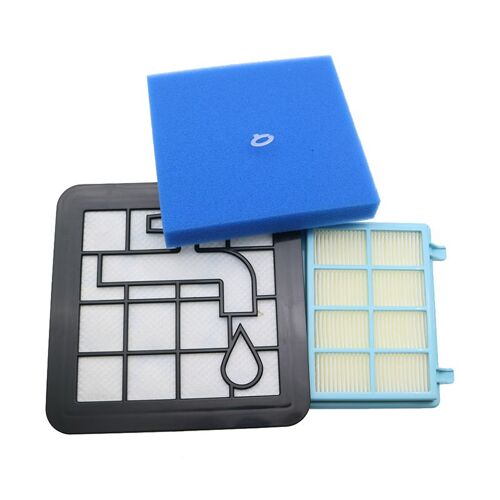 Kit de filtre en mousse pour aspirateur Philips Power Pro, pièces détachées pour appareil Compact FC9331/09 FC9332/09 fc8010/01