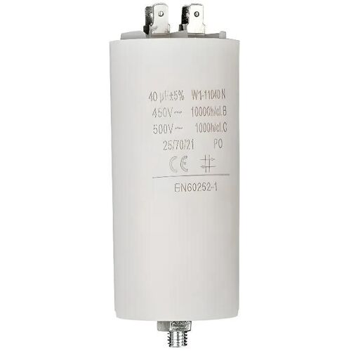 CONDENSATEUR MOTEUR 40UF 450V A COSSES (120180) - W1-11040N