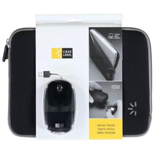 Case Logic Netbook Sleeve with Mouse - Housse ordinateur portable 10" + Souris