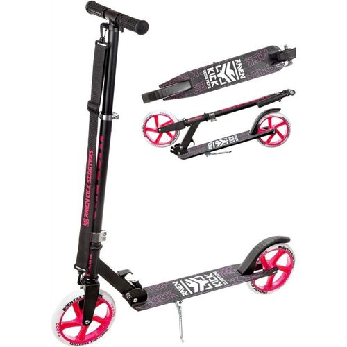 Trottinette Grande Roue Straight 200mm Raven Enfant Mixte Glisse Urbaine Noir/Rose