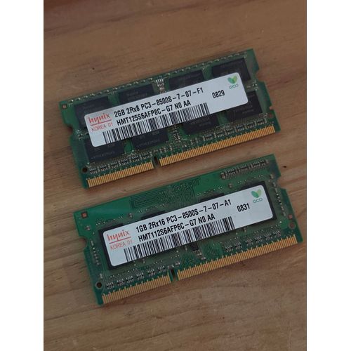 Ram 2gb 2Rx8 PC3 - Lenovo
