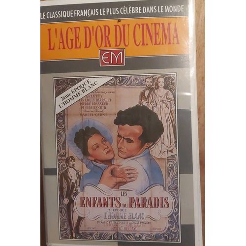 Les Enfants Du Paradis 2ème Époque L'homme Blanc-M.Carné Et J.Prévert - Vhs Secam