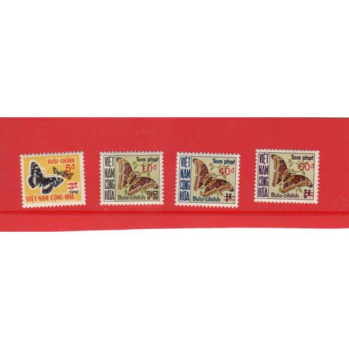 Timbres Taxe Du Vietnam Sud