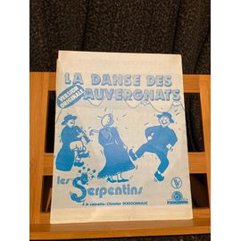 Les Serpentins La Danse Des Auvergnats Partition Piano Accords Ed. Folkorama