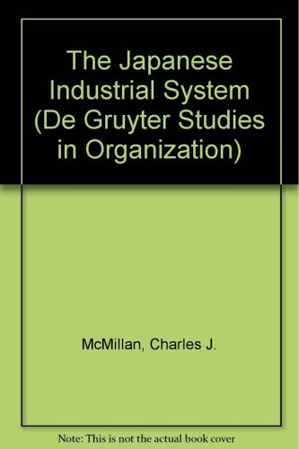 The Japanese Industrial System