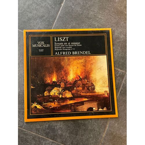 Vinyl 33 Tours Liszt Alfred Brendel Sonate En Si Mineur 