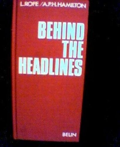 Behind The Headlines Glossaire De La Pr 050593