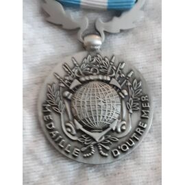 Médaille d'Outre-Mer: Somalie et République Centrafricaine - Lieutenant Poilu