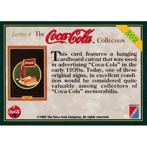 The Coca-Cola Collection - Série 4 - Carte N°302
