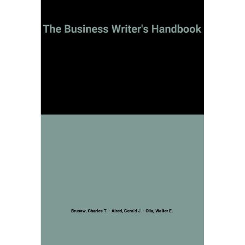 The Business Writer's Handbook
