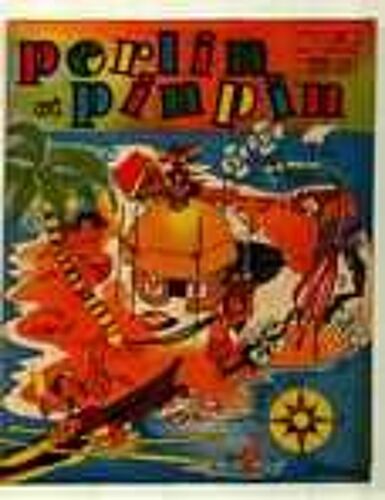 Perlin Et Pinpin 9 Eme Année N° 24 Du Jeudi 11 Juin 1964