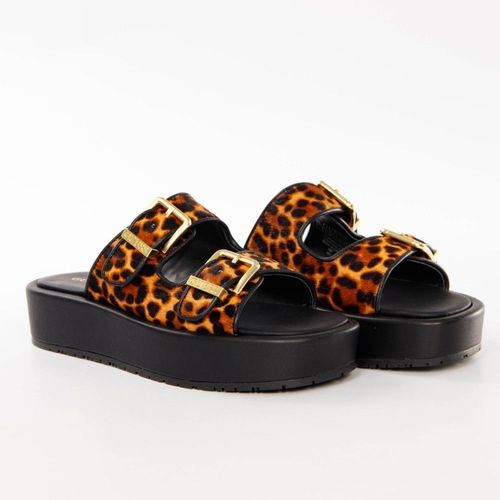 Claquette Guess Classic Léopard Femme Leopard - 35