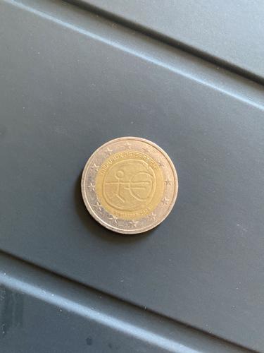 Pièce De 2 Euros Rare Commemorative Republik Osterreich Wwu 1999-2009