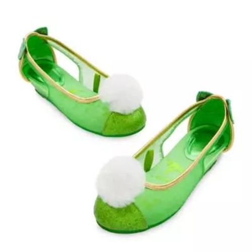 Chaussures De Déguisement Fée Clochette Pour Enfants, Peter Pan