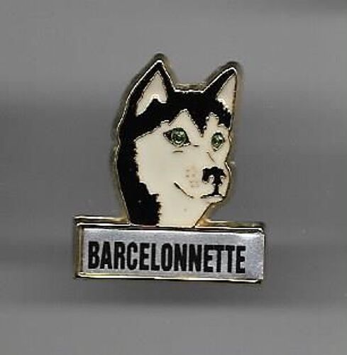 Pins Barcelonnette Chien Husky / Alpes De Haute Provence 04