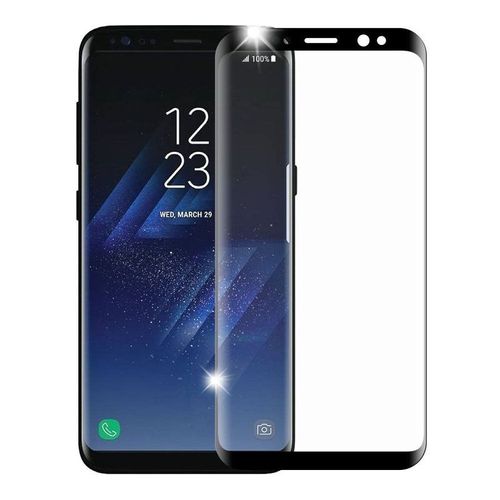 Film De Protection Protecteur D'écran En Verre Trempé Transparent Pour Samsung Galaxy S8, Noir